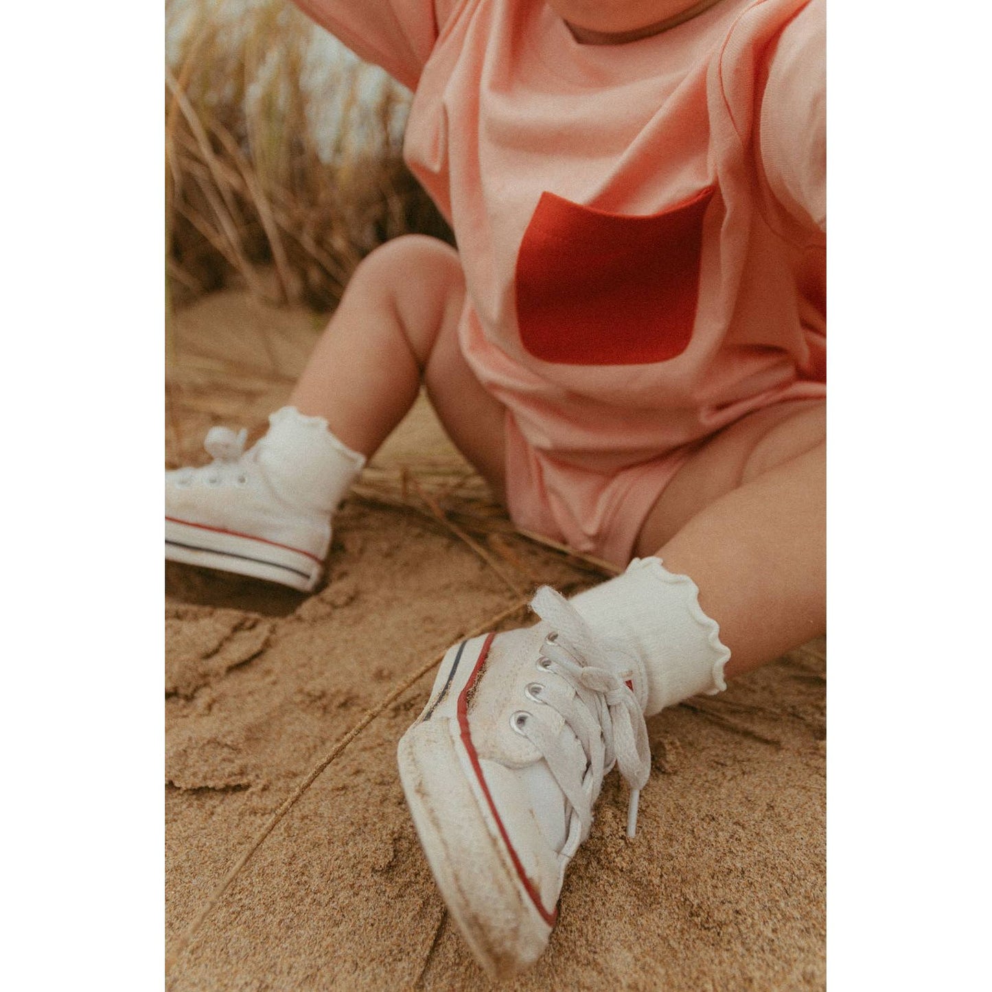 Harley Pocket Romper in Blossom