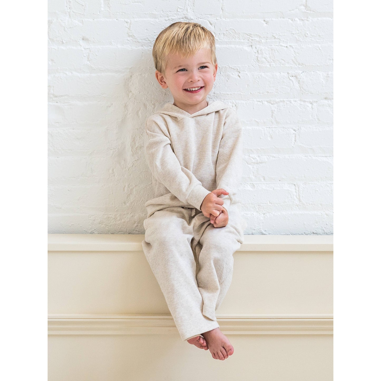 Cooper Pullover - Heather Oat