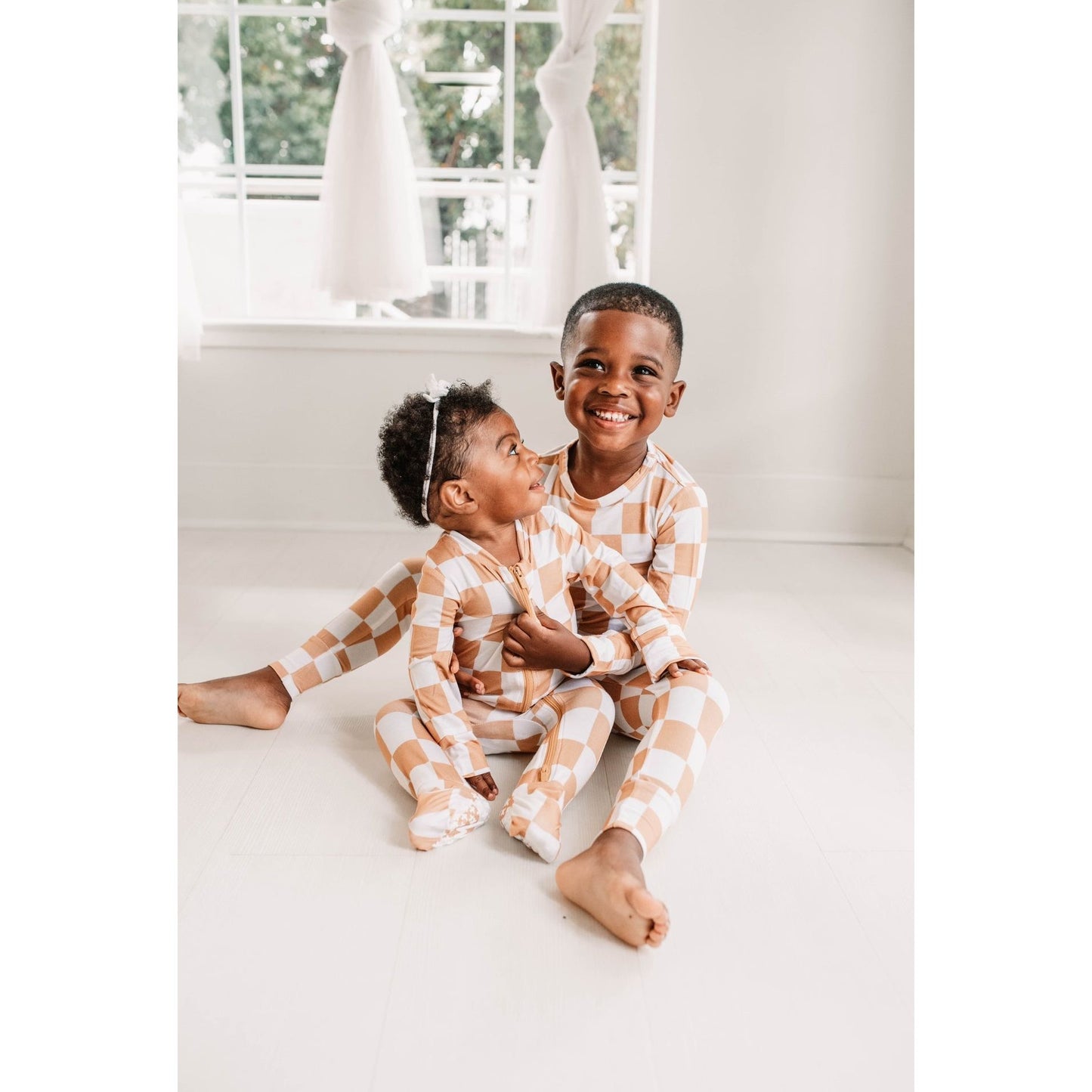 Bamboo Matching Sets - Checkered Sugar Taffy