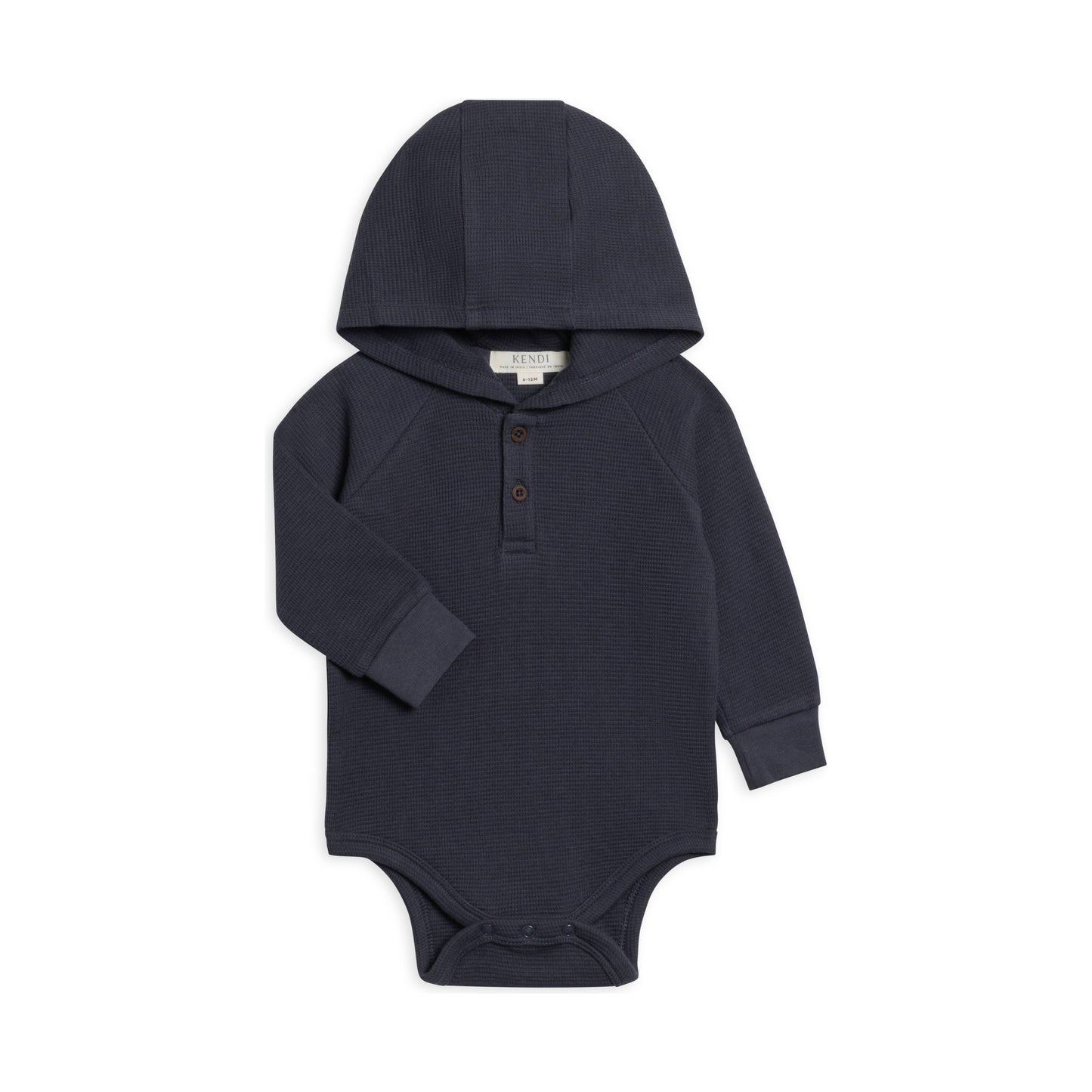 Cole Hooded Bodysuit - Navy