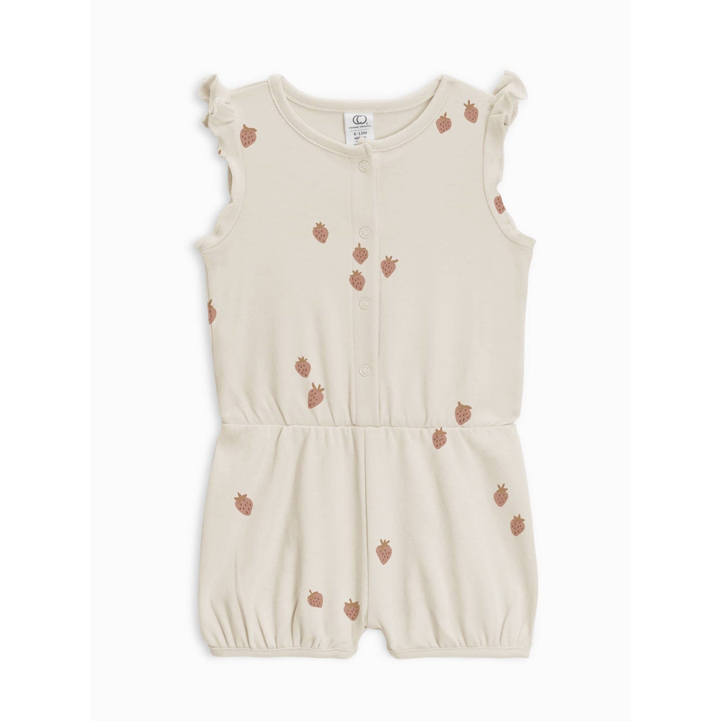 Amelia Romper - Strawberry / Blush