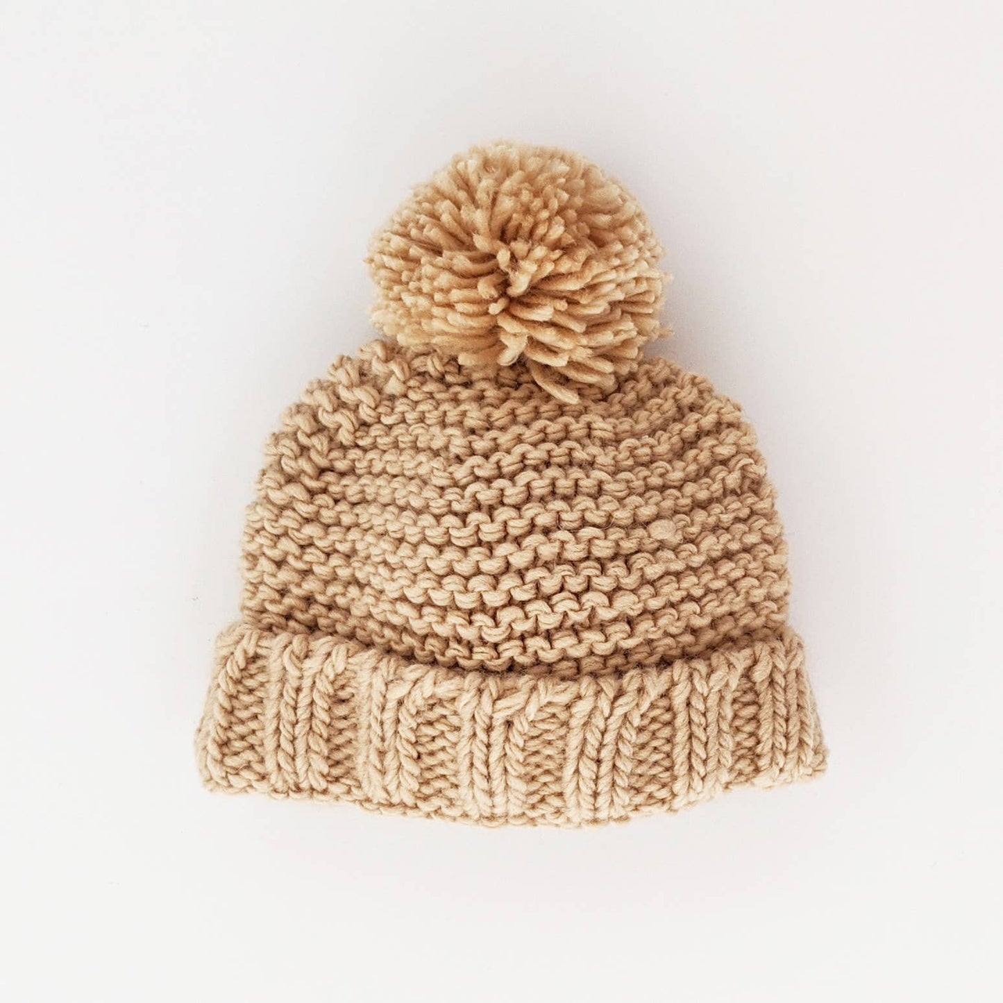 Mabel Cardigan and Beanie Hat Set - Latte