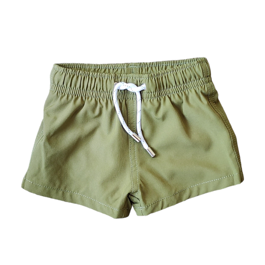 Olive Drab Swim Shorts