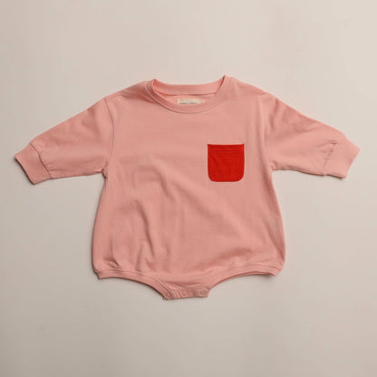 Harley Pocket Romper in Blossom