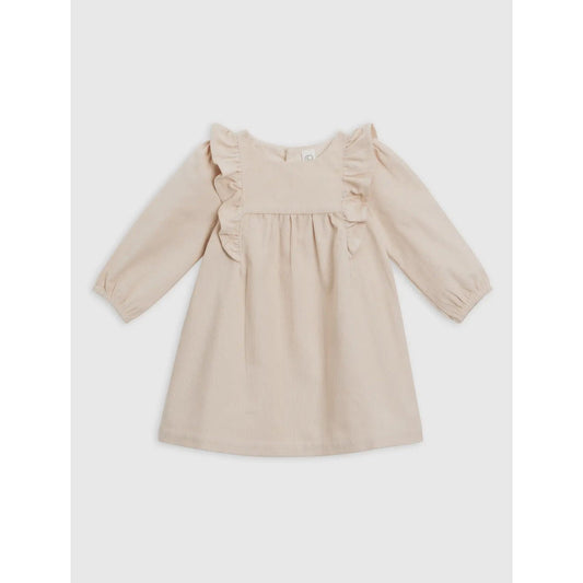 Aubrey Corduroy Long Sleeve Dress