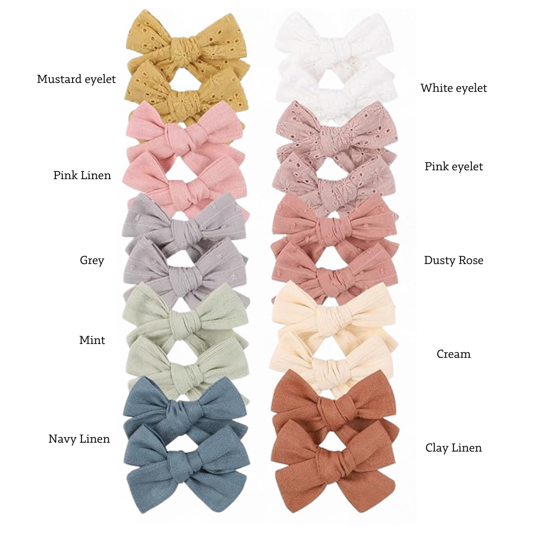 Hair Bow Clips