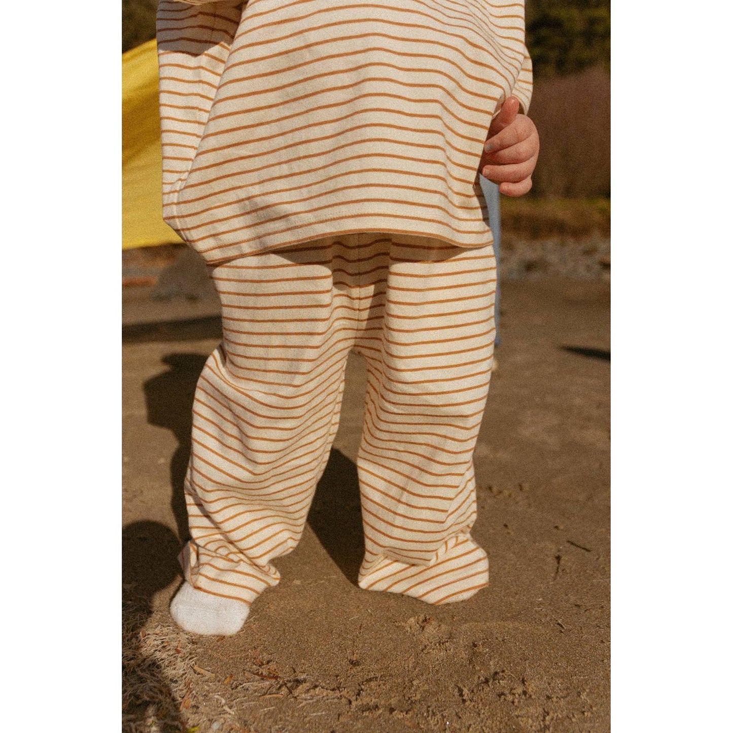 Sawyer Set in Thin Vanilla Ice Stripe