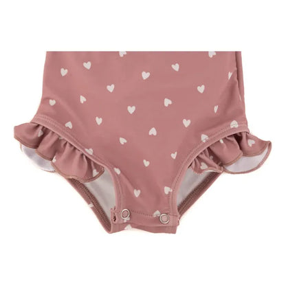 Charlotte Ruffle Rashguard Swimsuit