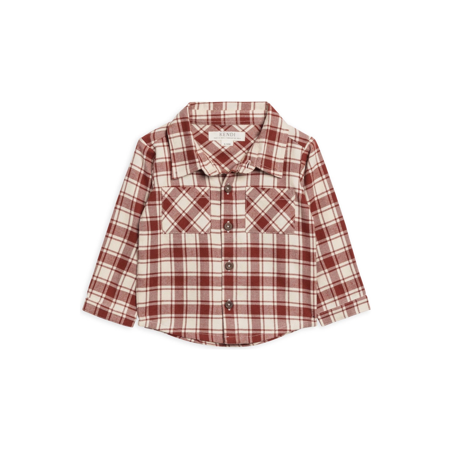 Lev Flannel Long Sleeve Collared Shirt