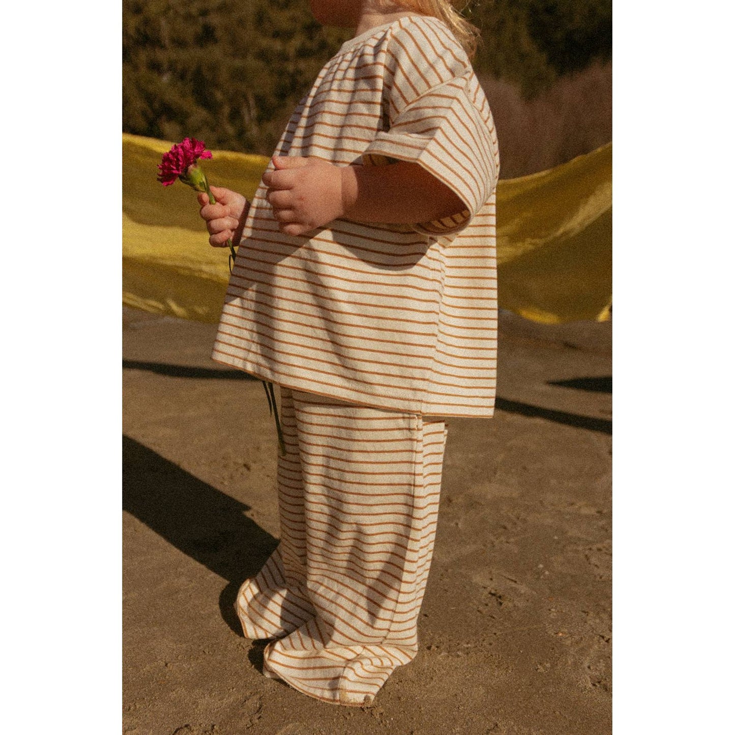 Sawyer Set in Thin Vanilla Ice Stripe