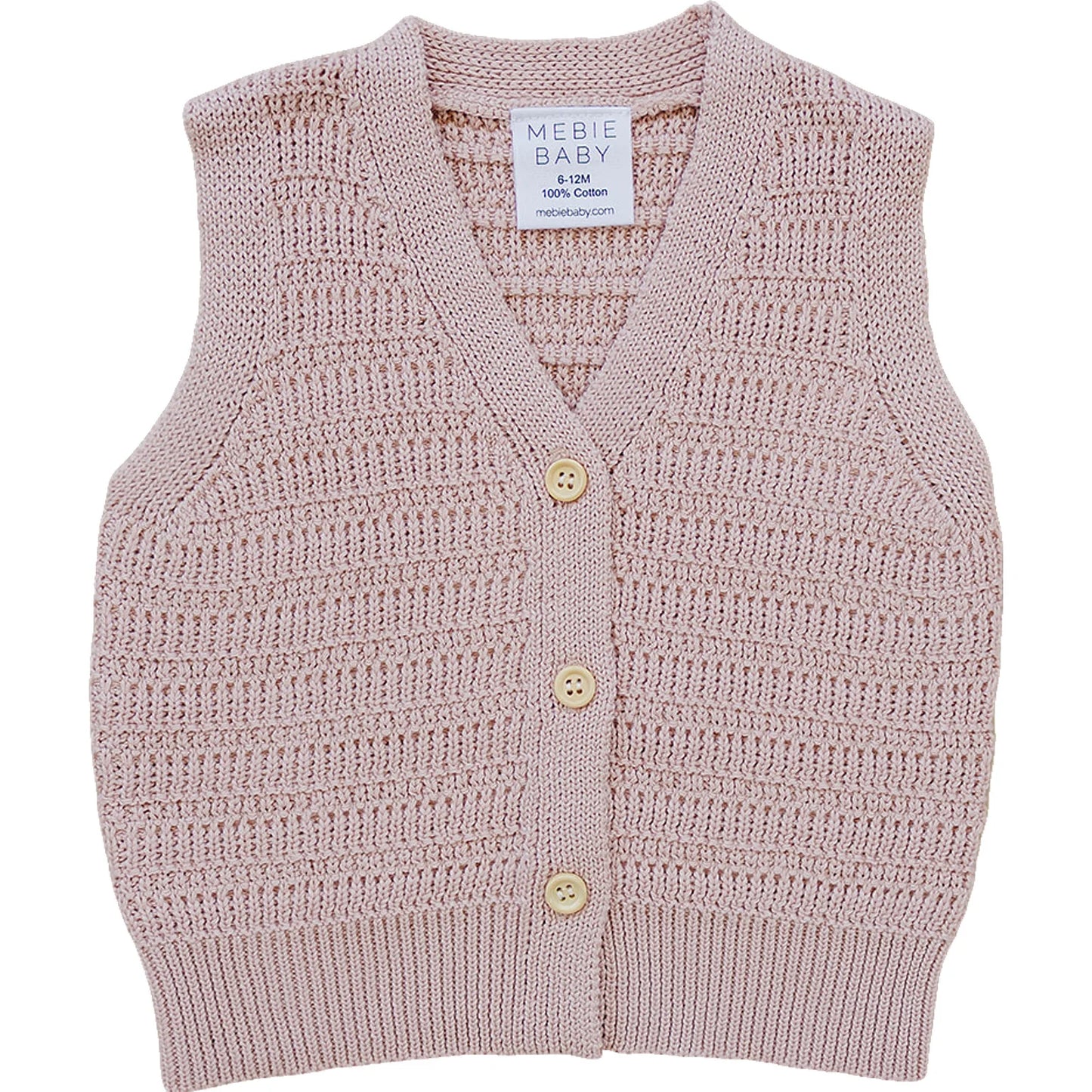 Knit Button Down Vest