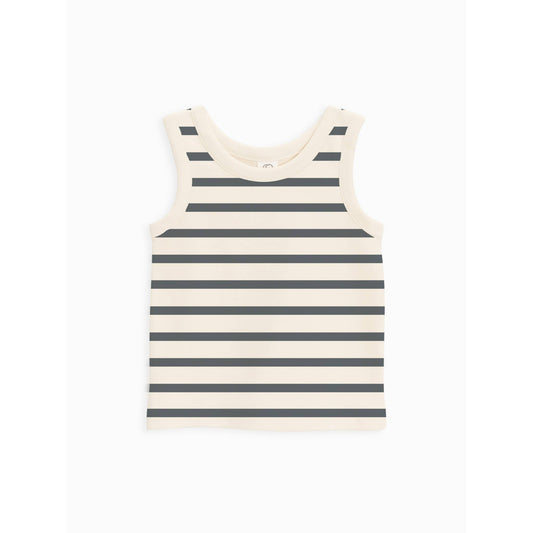 Leni Tank - Thistle Stripe / Harbor