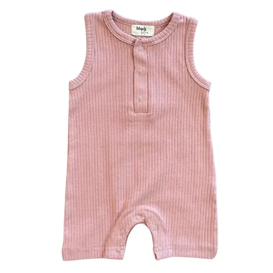 Merrick Romper - Dusty Rose