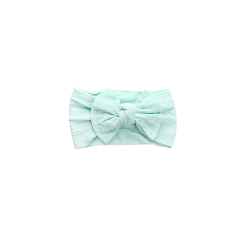 Bow Headband - Turquoise