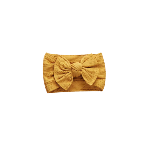 Bow Headband - Marigold