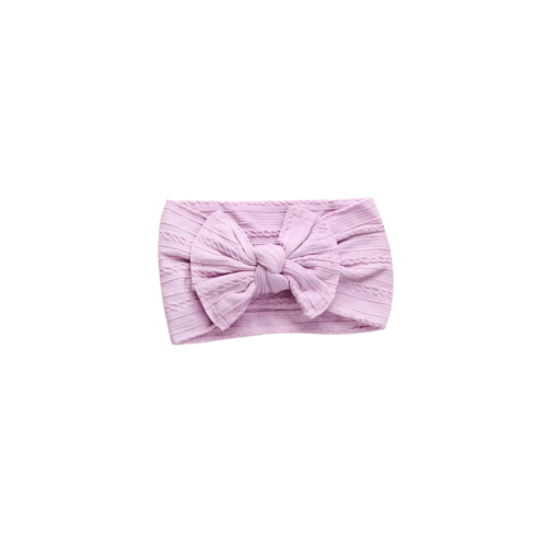 Bow Headband - Lilac