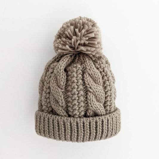 Pebble Cable Beanie Hat