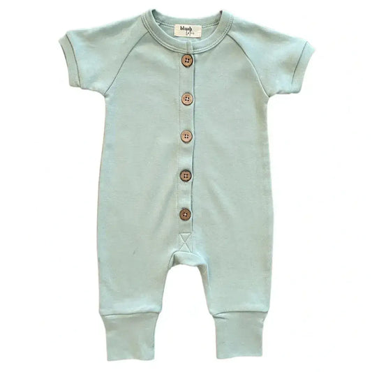 Beckett Romper - Seafoam