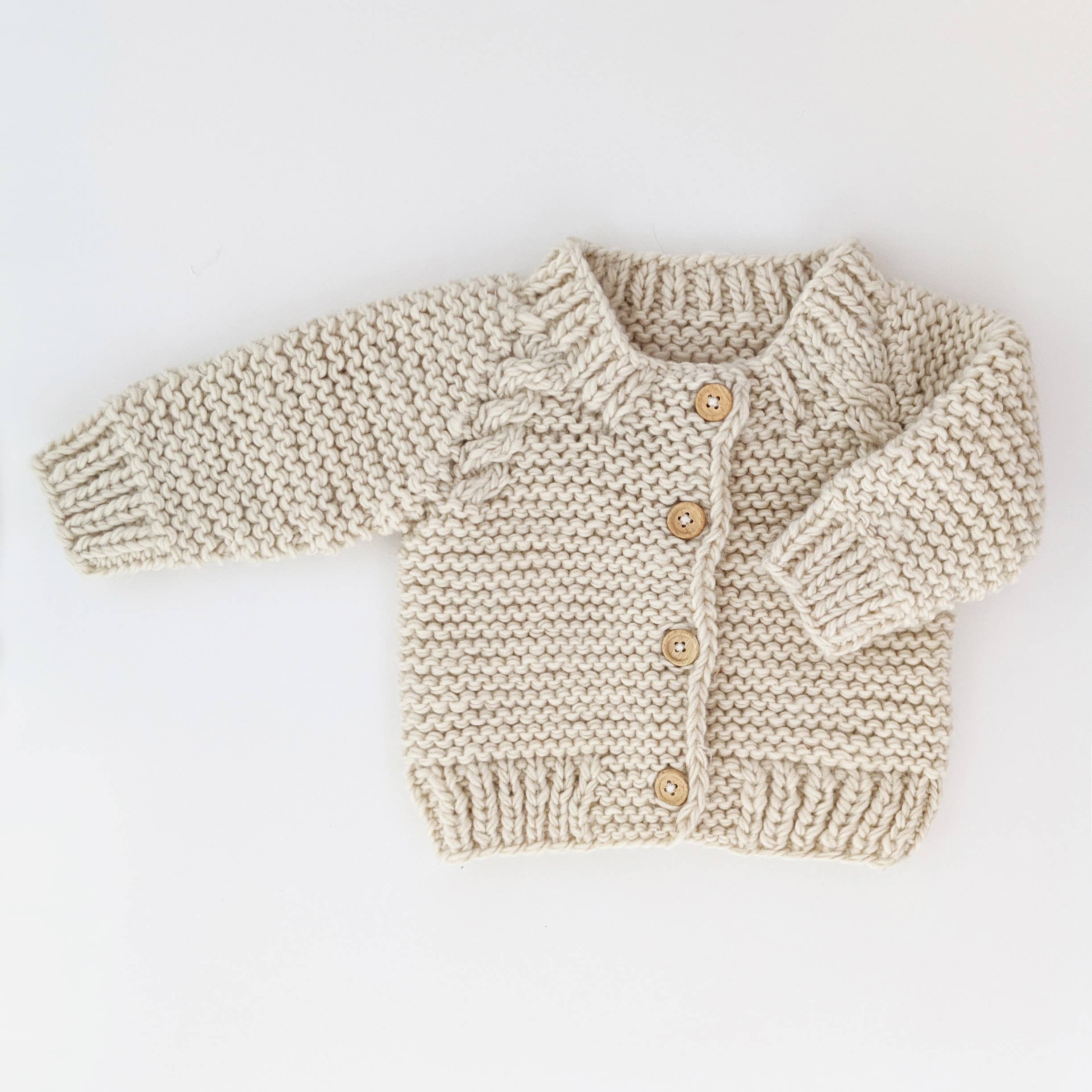 Garter hot sale stitch cardigan